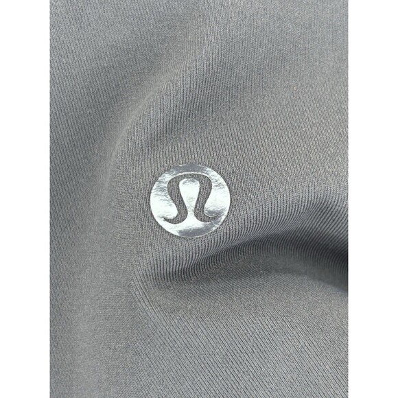 Lululemon Wunder Under Train High Rise Cropped Gray Womens Size 8 - Picture 4 of 4